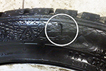 боковые порезы, ремонт колес