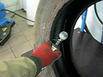 шиномонтаж, ремонт бокового прокола шин
